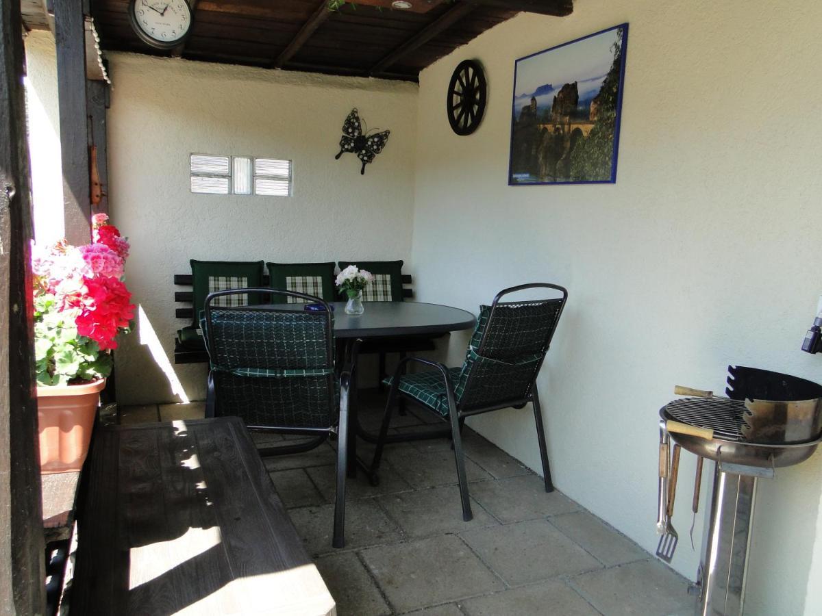 Haus Angermann Apartment Struppen Bagian luar foto